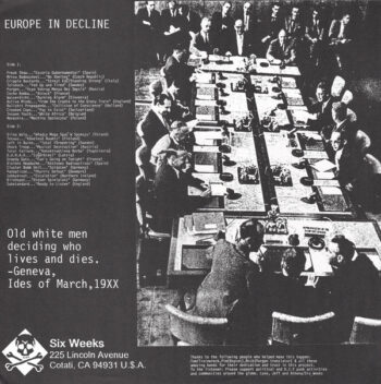 V/A Europe In Decline LP